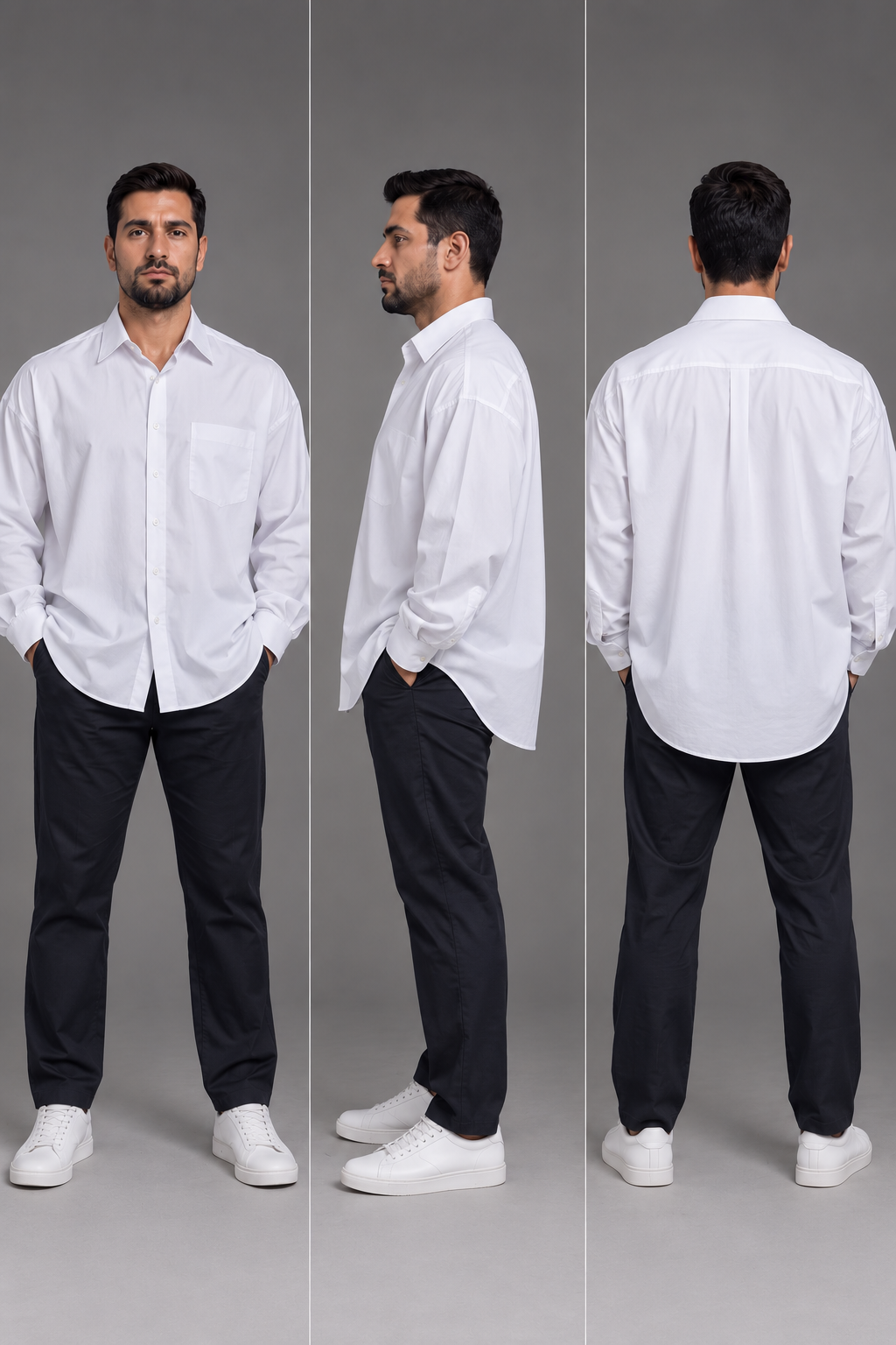 پیراهن یقه کلاسیک